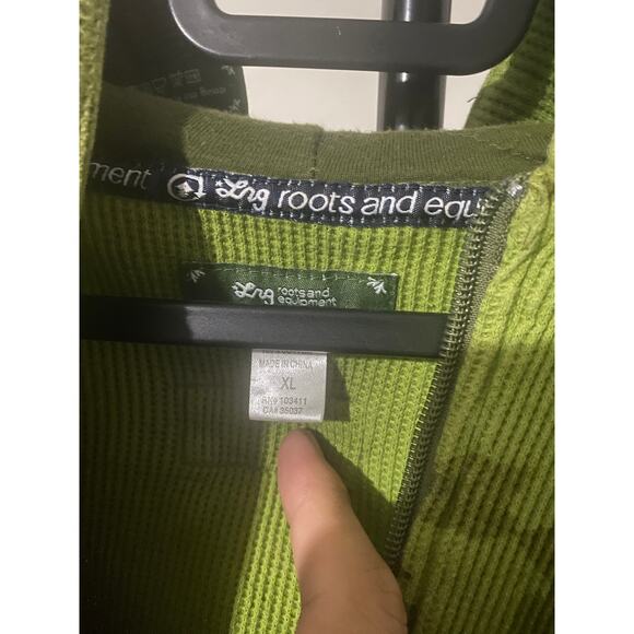 LRG Tree Camo Deep Cover Zip Up Hoodie Size XL - Picture 7 of 8